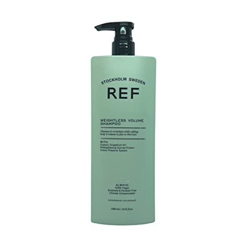 REF Weightless Volume Shampoo shampoo per capelli fini senza volume 1000ml donna