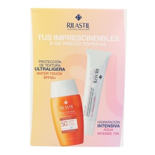 Rilastil Set Aqua Intense 72 ore + protezione solare SPF50 2 pezzi Gel-cream 40 ml + Facial sunscreen SPF50 50 ml unisex