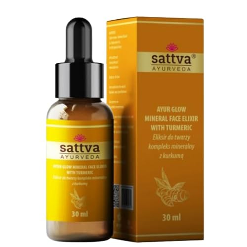 Sattva Siero-elisir viso Ayur Glow alla curcuma 30ml