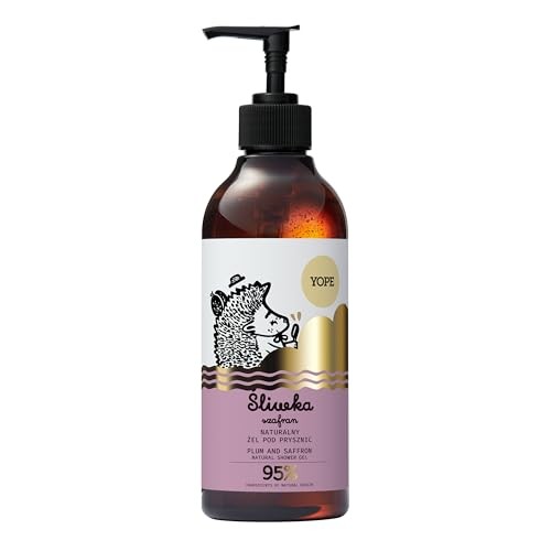 Yope Gel doccia naturale Prugna e Zafferano 400ml