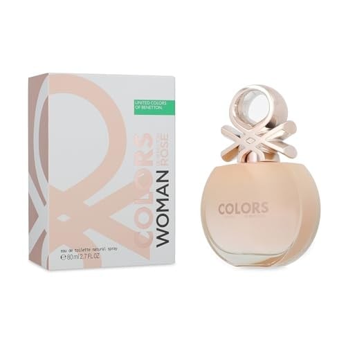 Benetton Colors de Benetton Rose Eau De Toilette 80ml donna