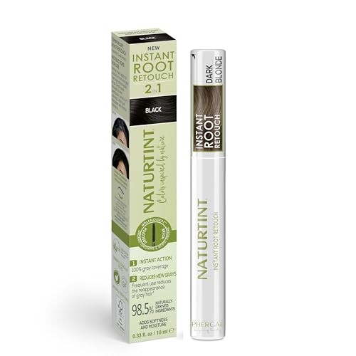 Naturtint Ritocco radici istantaneo 2 in 1 per capelligrigi n.Biondo scuro 10ml unisex