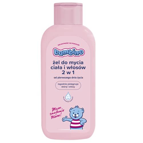 Bambino Gel detergente per corpo e capelli per bambini fin dai primi giorni di vita 400ml