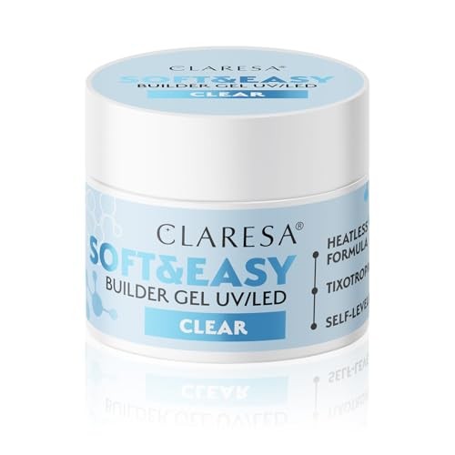 Claresa Gel costruttore Soft & Easy UV/LED trasparente 45g