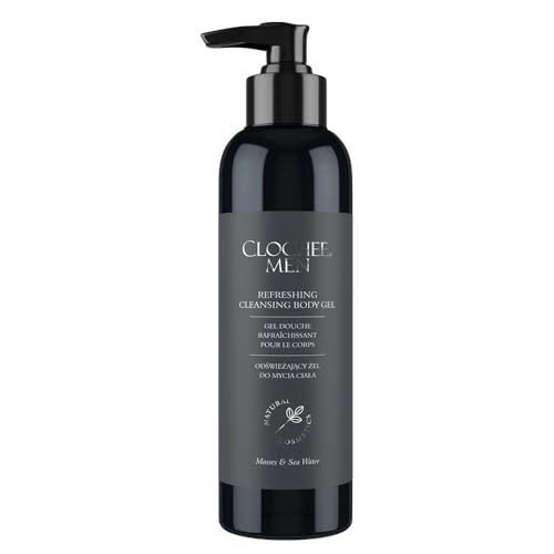 Clochee Gel detergente rinfrescante per il corpo uomo, 250ml.