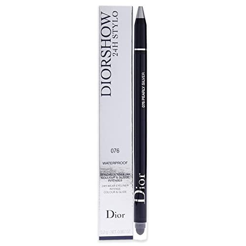 Dior Eyeliner waterproof Dior show 24H Stylo 0,2 g - Tonalità: 076 Argento Perlato donna