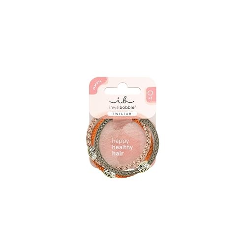 Invisibobble Elastico per capelli Twistar Orange Affaire, 3 pezzi donna