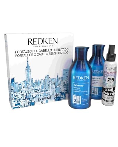 Redken CUSTODIA ESTREMA A 3 PEZZI Shampoo 300ml + Conditioner 300ml + Leave-in Treatment 150ml unisex