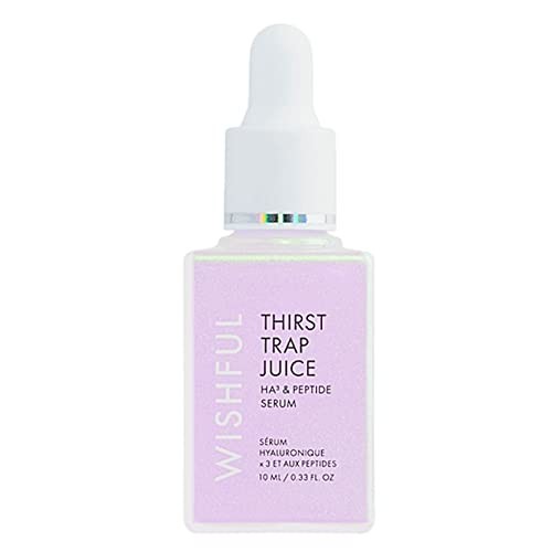 Siero idratante per il viso Huda Beauty Wishful Thirst Trap Juice formato mini da 5ml.