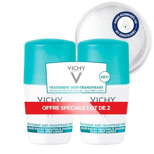Vichy Set di deodoranti a sfera contro macchie bianche e gialle 2 x 50ml donna