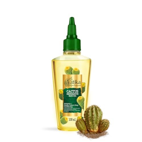 Dabur vatika Olio per capelli al cactus 100ml