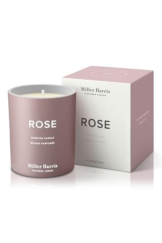 Miller harris Candela profumata alla rosa, 220 g