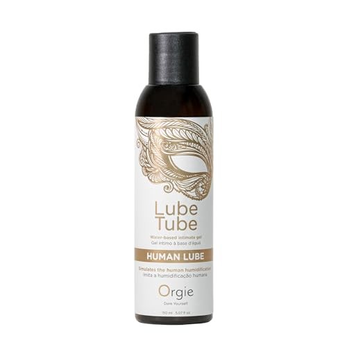 Orgie Tubetto di lubrificante intimo Human Lube Gel che imita la saliva 150ml