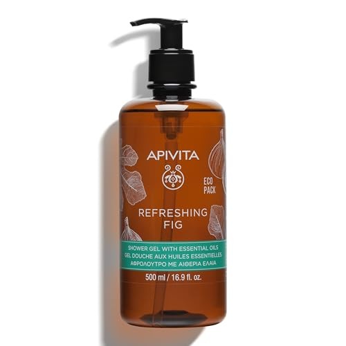 Apivita Bagnoschiuma rinfrescante al fico 500ml unisex