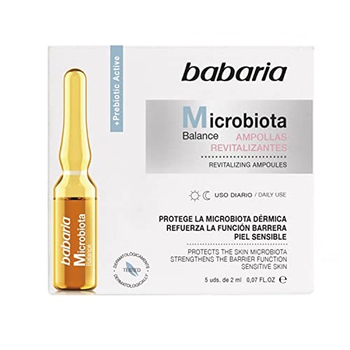 Babaria microbiota balance tratamiento ampollas revitalizantes pelle sensible uso diario 5un donna