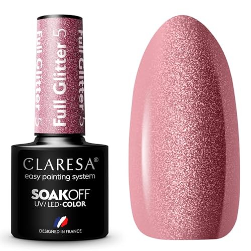 Claresa Smaltoterapia UV/LED Soak Off Full Glitter 5.5 g