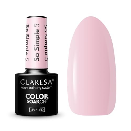 Claresa Vernice ibrida Color Soak Off UV/LED So Simple 05 5g