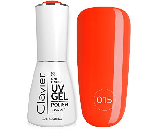 Clavier Smalto semipermanente Nailsology, versione ibrida 015 Omg arancione, 8ml.