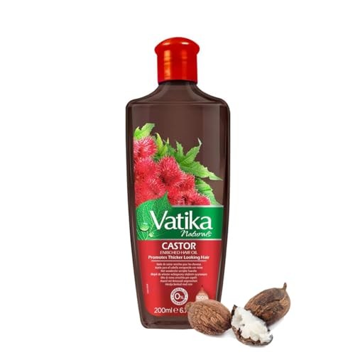 Dabur vatika Olio Ricino per la crescita dei capelli 200ml