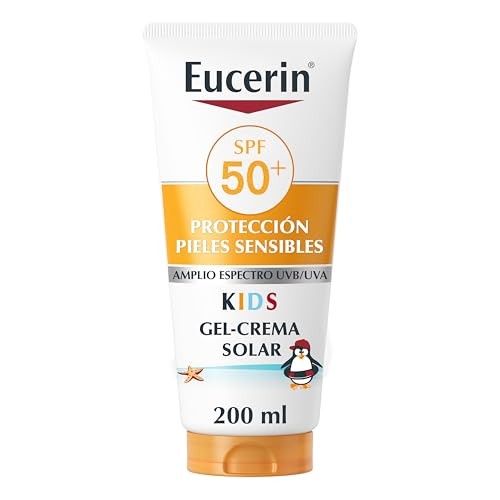 Eucerin Crema gel protettiva solare per bambini con SPF50+ 200ml unisex