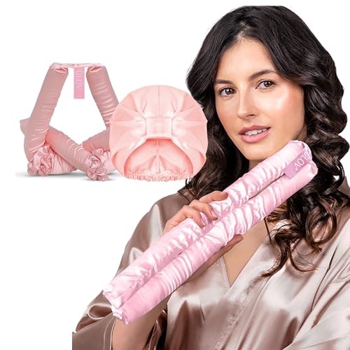 Glov SET Bigodini Dream Curl per styling a freddo 1 pz + cuffia in raso 1 pz