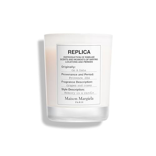Maison margiela Replica di candela profumata "On A Date" 165g