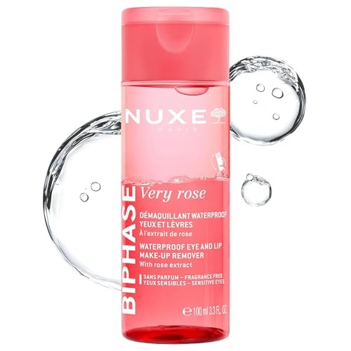 Nuxe Very Rose Biphase Waterproof Eye And Lip Make-Up Remover 100ml