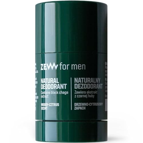 Zew for men Deodorante stick naturale con fungo nero 30g