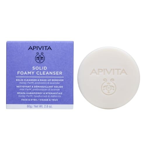 Apivita Detergente solido e struccante per viso e occhi 80 g unisex
