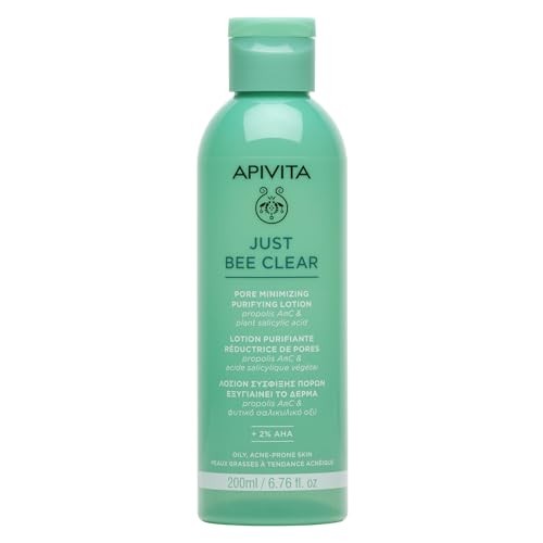 Apivita JUST BEE CLEAR Lozione purificante minimizzante dei pori per pelligrasse 200ml unisex