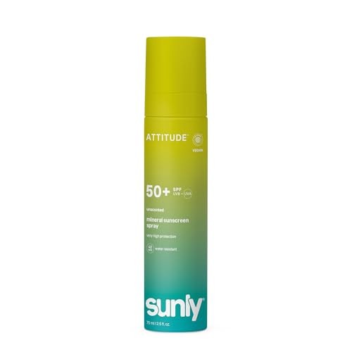 Attitude Spray solare minerale SPF 50 Sunly 75ml unisex