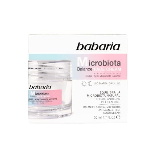 Babaria microbiota balance crema facial uso diario pelle sensible 50ml donna