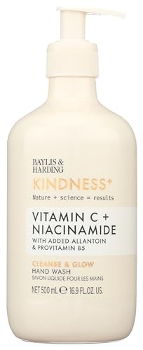 Baylis & Harding Sapone liquido illuminante con vitamina C Kindness+ Detergente Mani 500ml donna