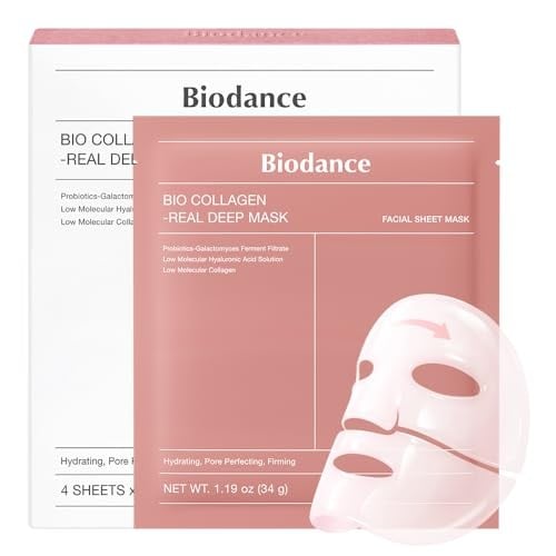 Biodance Bio-Collagen Real Deep Mask - Collagen facial mask 4 pcs donna