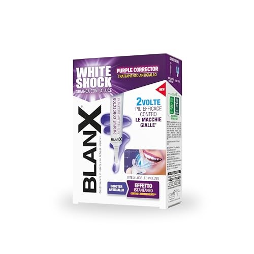 BlanX Kit sbiancante per denti White Shock Trattamento viola + LED 20 ml unisex