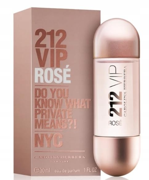 Carolina Herrera 212 VIP ROSÉ eau de parfum spray 30ml donna