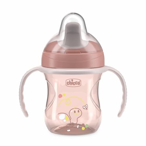 Chicco Tazza da allenamento con boccaglio rigido Pesca 6m+ 200ml