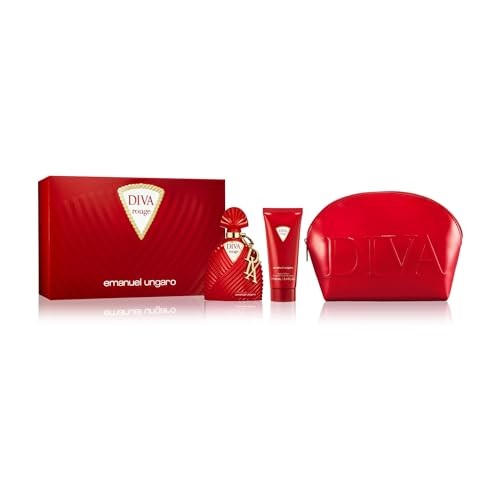 Emanuel Ungaro Ungaro Diva Rouge Epv 100ml Latte Corpo 100ml Borsa da toilette unisex