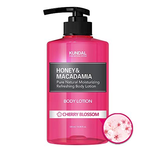 KUNDAL Lozione corpo nutriente al miele, macadamia e fiori di ciliegio Lozione corpo 500 ml donna
