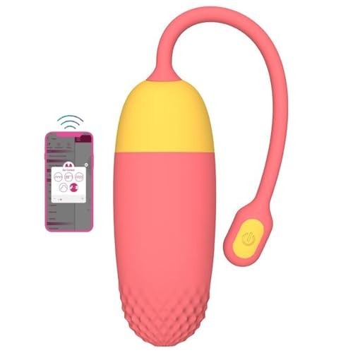 Magic motion Vini App Controlled Love Egg vibratore per uova controllate dall'app Orange