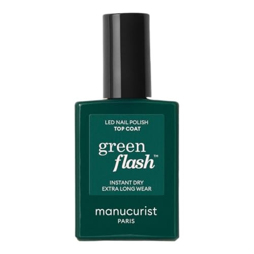 Manucurist Top coat in gel LED verde flash 15 ml donna