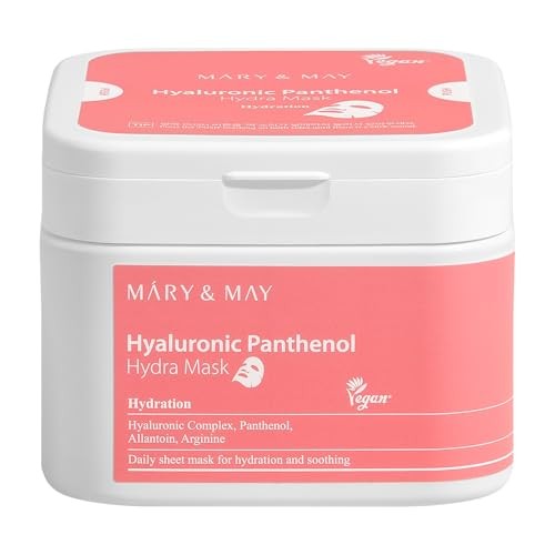 MARY & MAY Hyaluronic Panthenol Hydra Mask 30 pcs donna