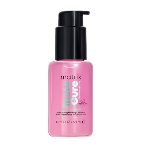 Matrix Instacure Build-a-Bond Billion Bond Oil, olio ricostruttivo per capelli danneggiati, 50ml