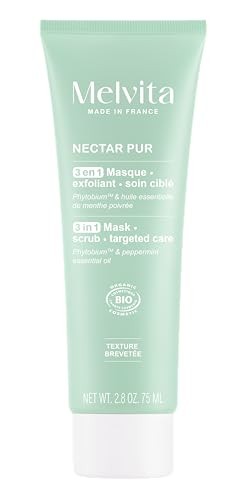 Melvita Maschera esfoliante 3 in 1 NECTAR PUR 75ml unisex