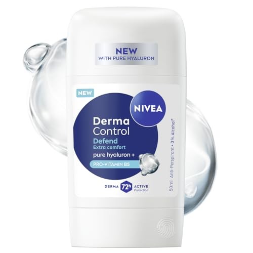 Nivea Deodorante antitraspirante Men Derma Dry Control Defend con stint 50ml