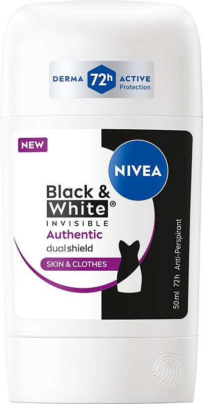 Nivea Deodorante stick Black & White Authentic 50ml