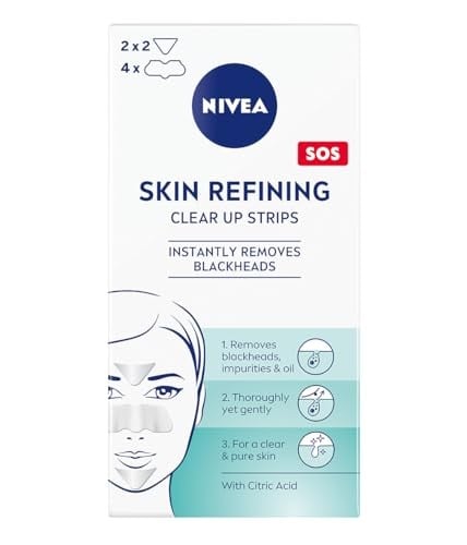 Nivea Strisce purificanti per la pelle, 6 pezzi.