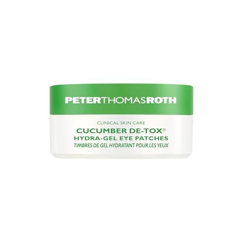 P.T. Roth Cucumber De-Tox Hydra-Gel Eye Patches 15 Pairs (30 patches) + Spatula 16g