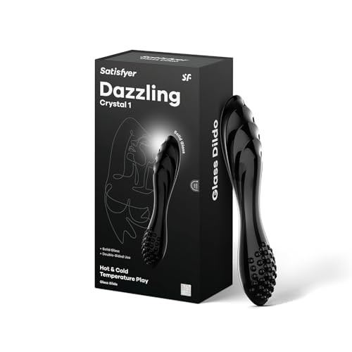 Satisfyer Massaggiatore in cristallo scintillante nero