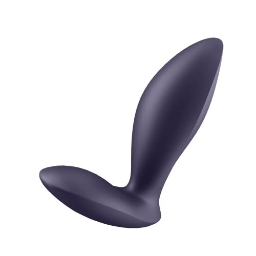 Satisfyer power plug vibrador anal negro negro 1un unisex